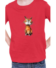 Детска Тениска Funny Cats Breeds Manx