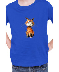 Детска Тениска Funny Cats Breeds Manx