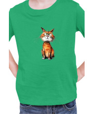Детска Тениска Funny Cats Breeds Manx
