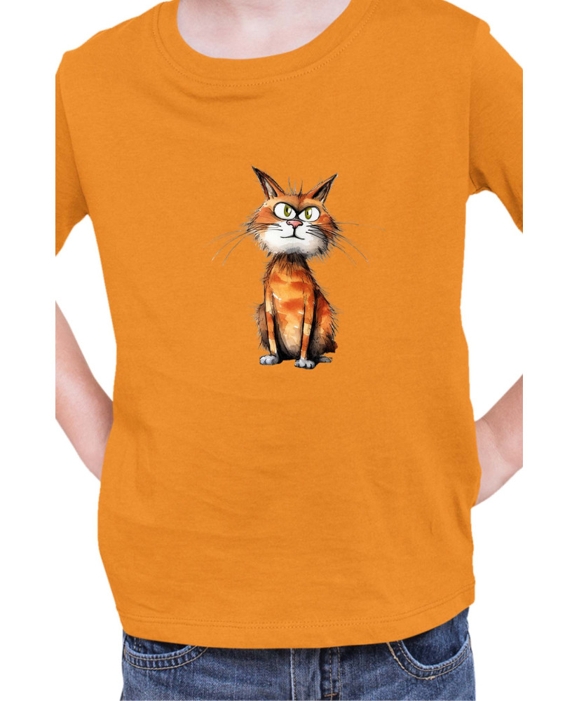 Детска Тениска Funny Cats Breeds Manx