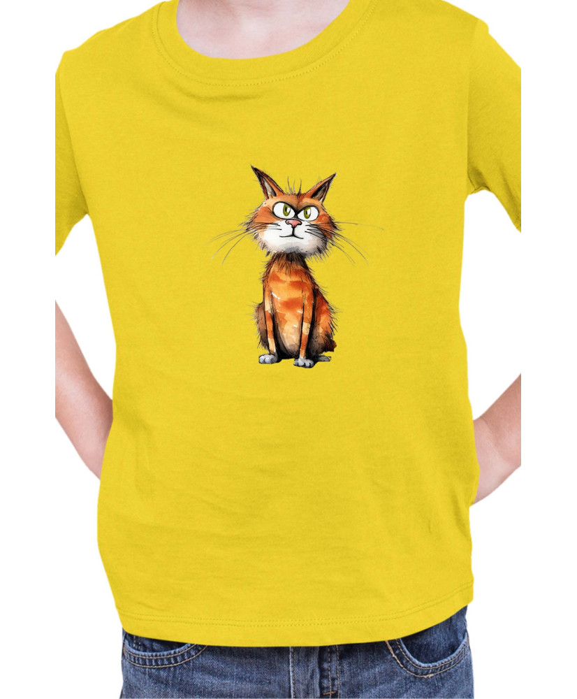 Детска Тениска Funny Cats Breeds Manx