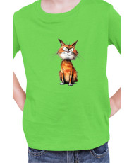 Детска Тениска Funny Cats Breeds Manx