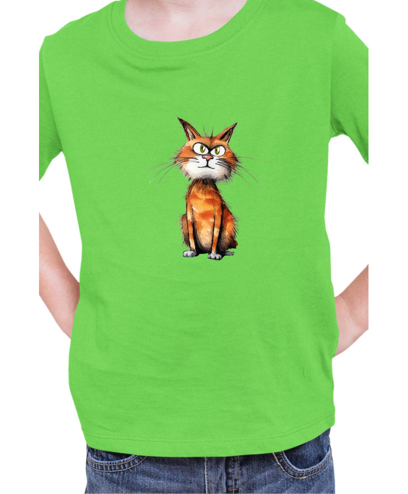 Детска Тениска Funny Cats Breeds Manx