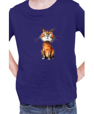 Детска Тениска Funny Cats Breeds Manx