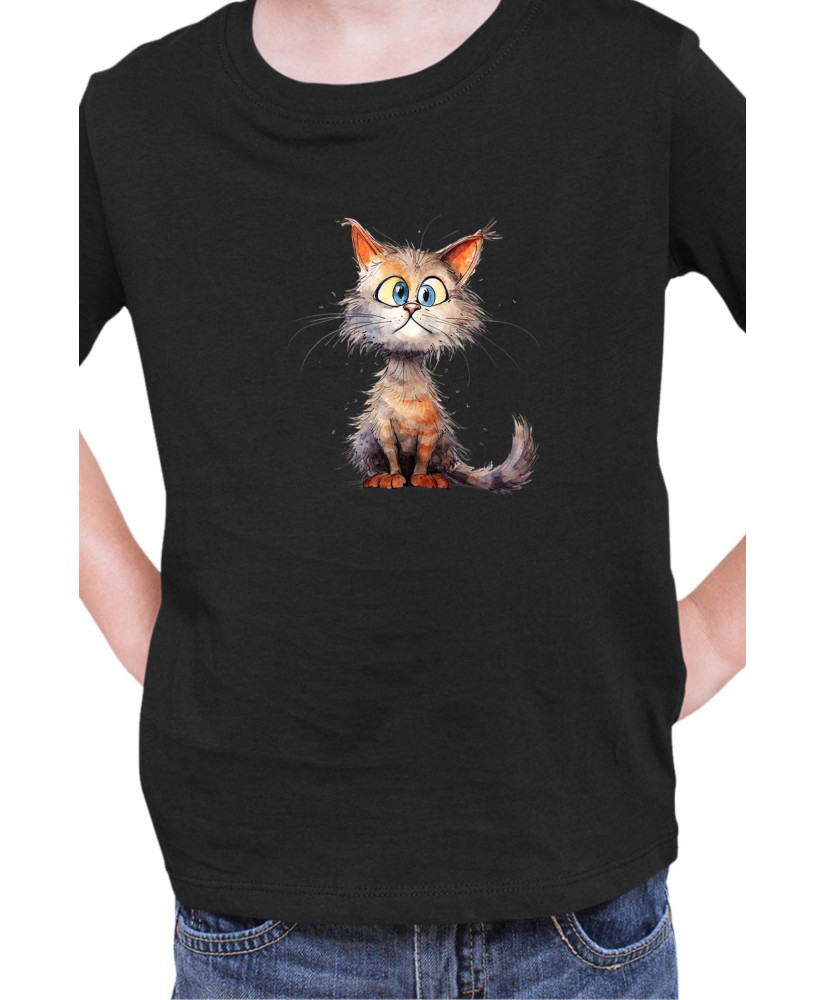 Детска Тениска Funny Cats Breeds Munchkin 1