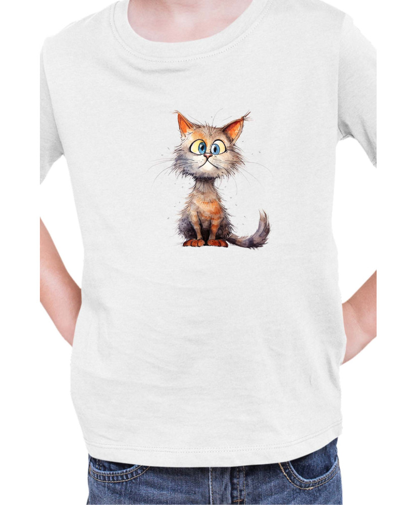 Детска Тениска Funny Cats Breeds Munchkin 1