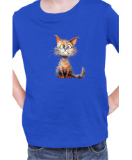 Детска Тениска Funny Cats Breeds Munchkin 1