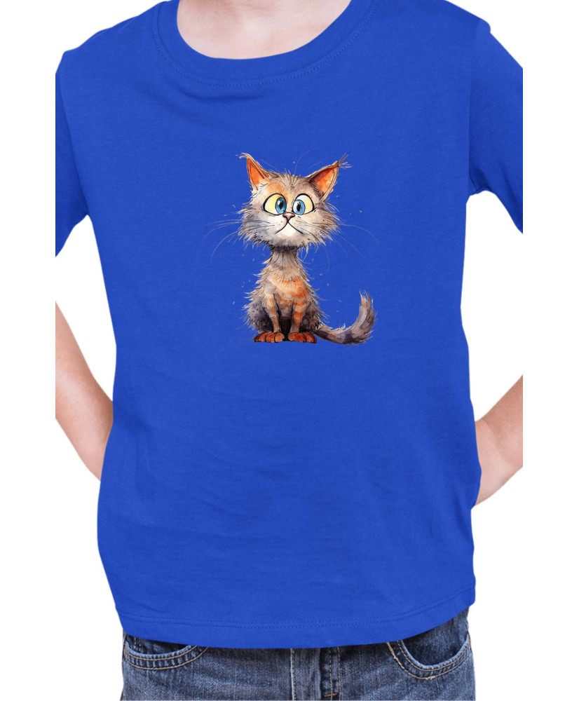 Детска Тениска Funny Cats Breeds Munchkin 1