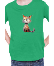 Детска Тениска Funny Cats Breeds Munchkin 1