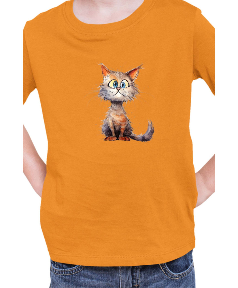 Детска Тениска Funny Cats Breeds Munchkin 1