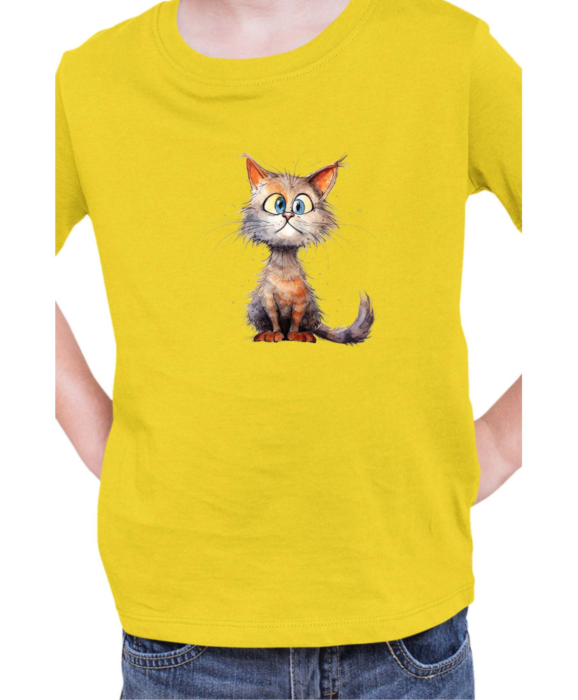 Детска Тениска Funny Cats Breeds Munchkin 1