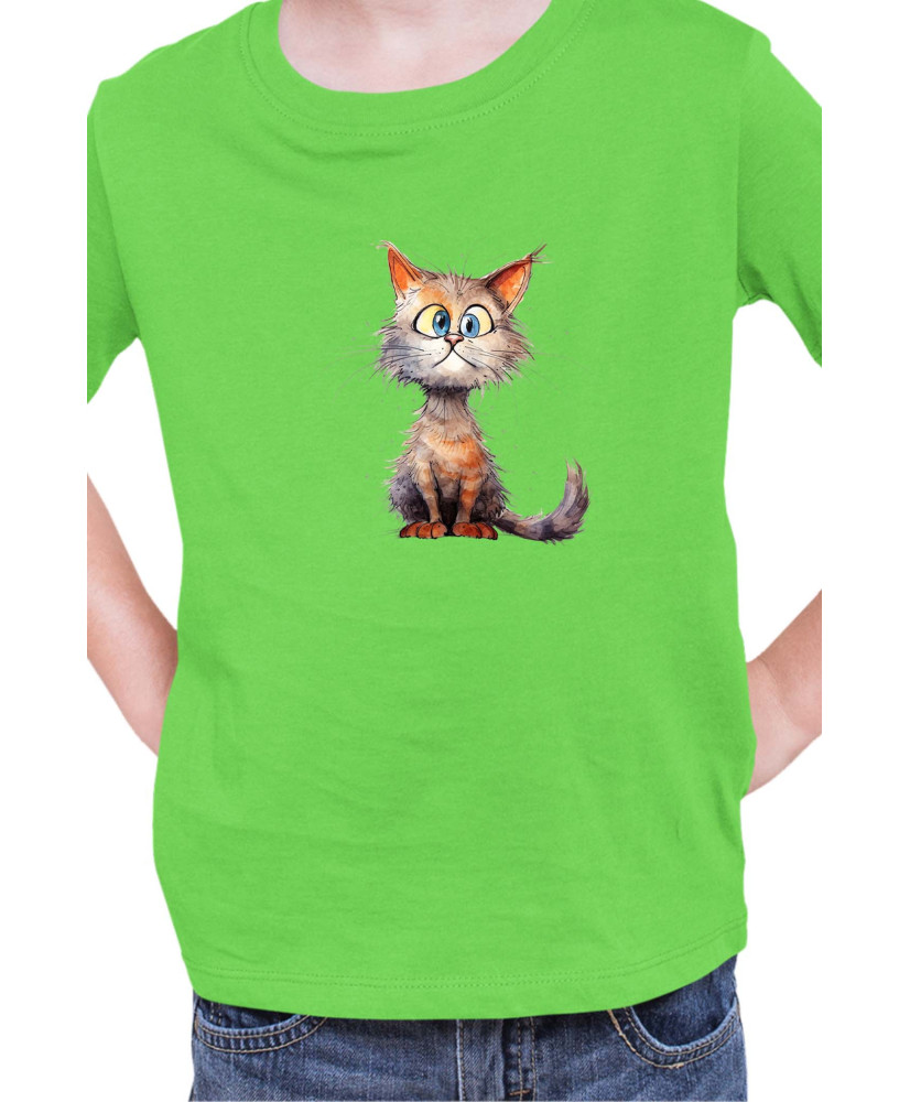 Детска Тениска Funny Cats Breeds Munchkin 1