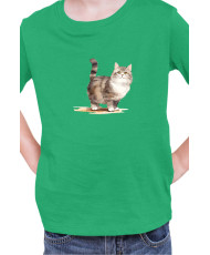 Детска Тениска Funny Cats Breeds Munchkin 2