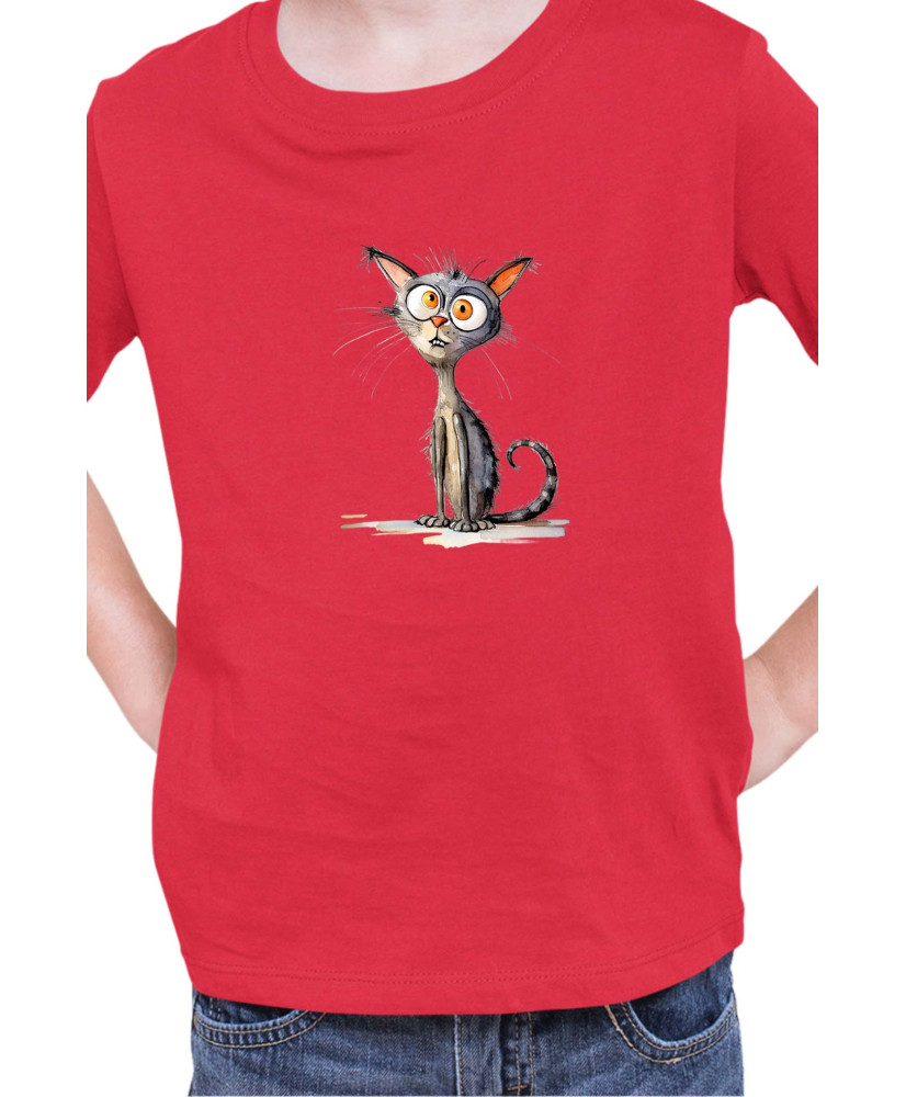 Детска Тениска Funny Cats Breeds Oriental Shorthair