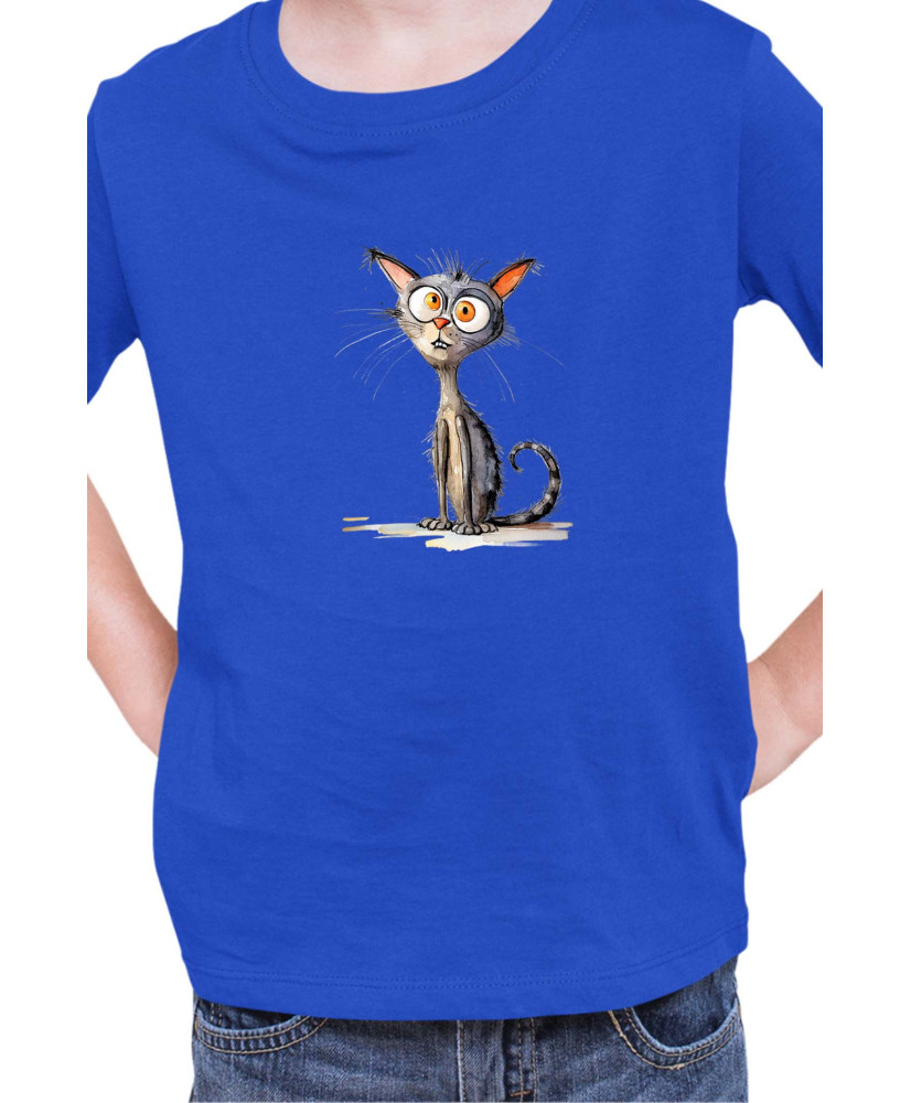 Детска Тениска Funny Cats Breeds Oriental Shorthair