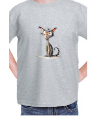Детска Тениска Funny Cats Breeds Oriental Shorthair