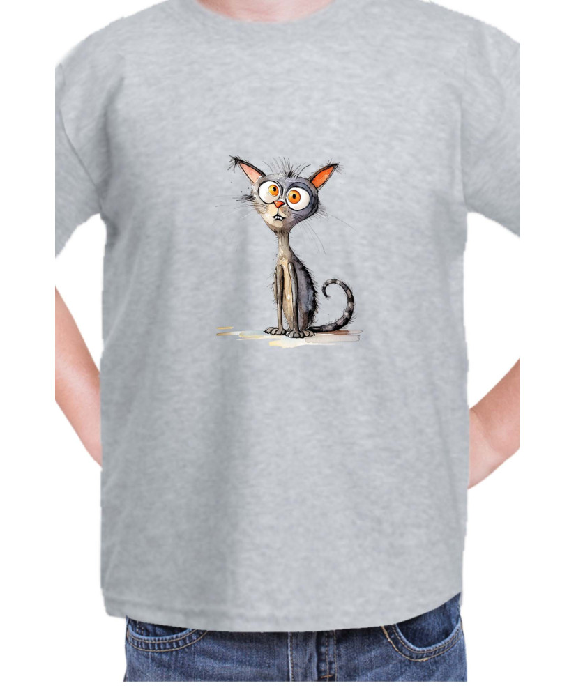 Детска Тениска Funny Cats Breeds Oriental Shorthair