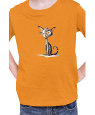 Детска Тениска Funny Cats Breeds Oriental Shorthair