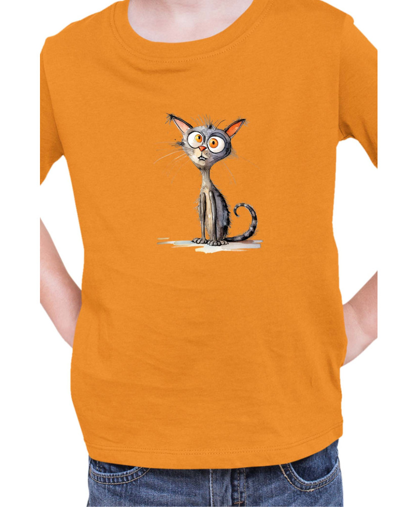 Детска Тениска Funny Cats Breeds Oriental Shorthair