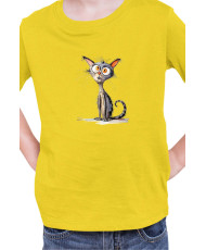 Детска Тениска Funny Cats Breeds Oriental Shorthair