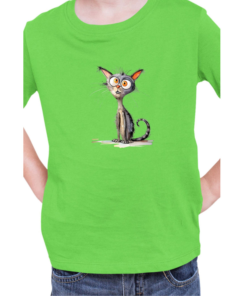 Детска Тениска Funny Cats Breeds Oriental Shorthair