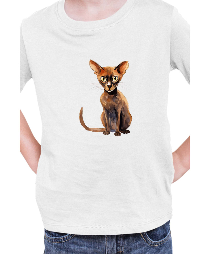 Детска Тениска Funny Cats Breeds Peterbald