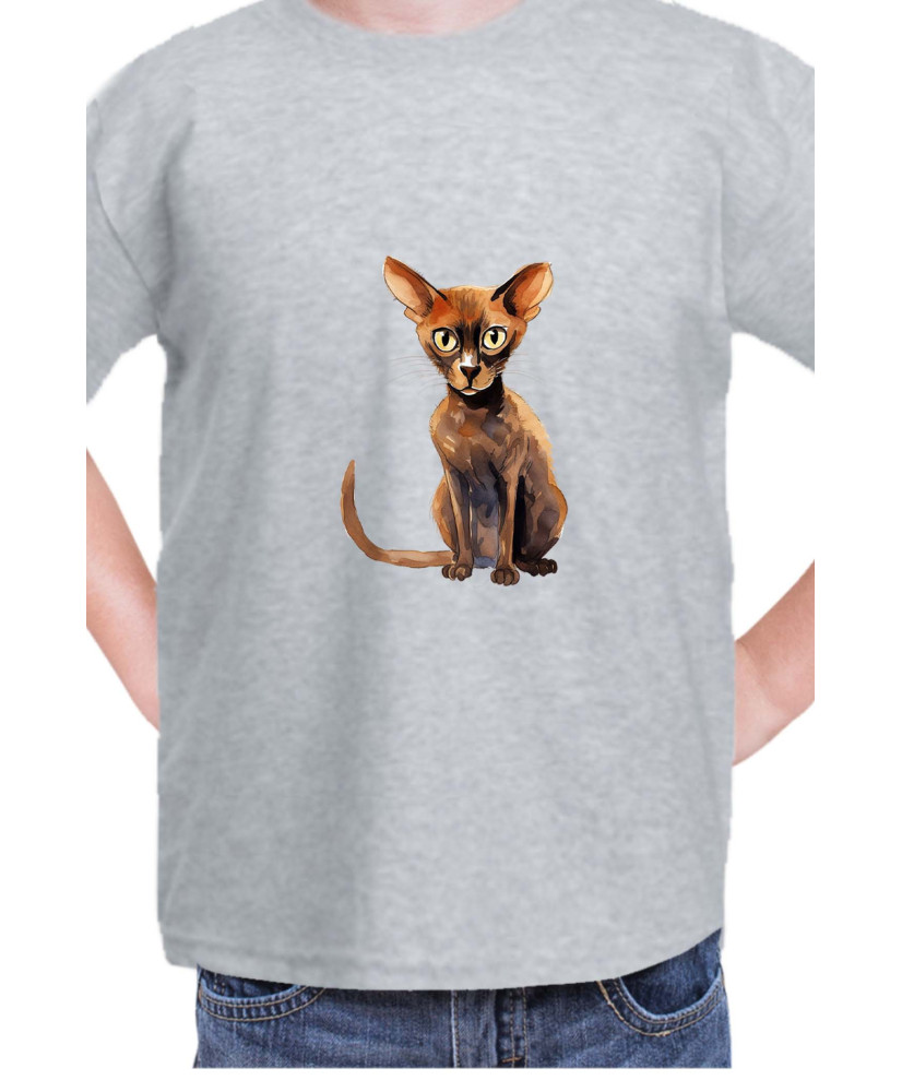 Детска Тениска Funny Cats Breeds Peterbald