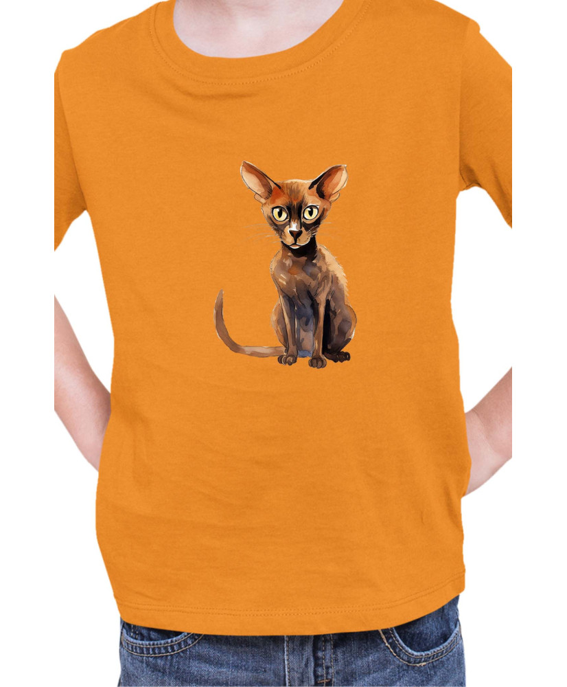 Детска Тениска Funny Cats Breeds Peterbald