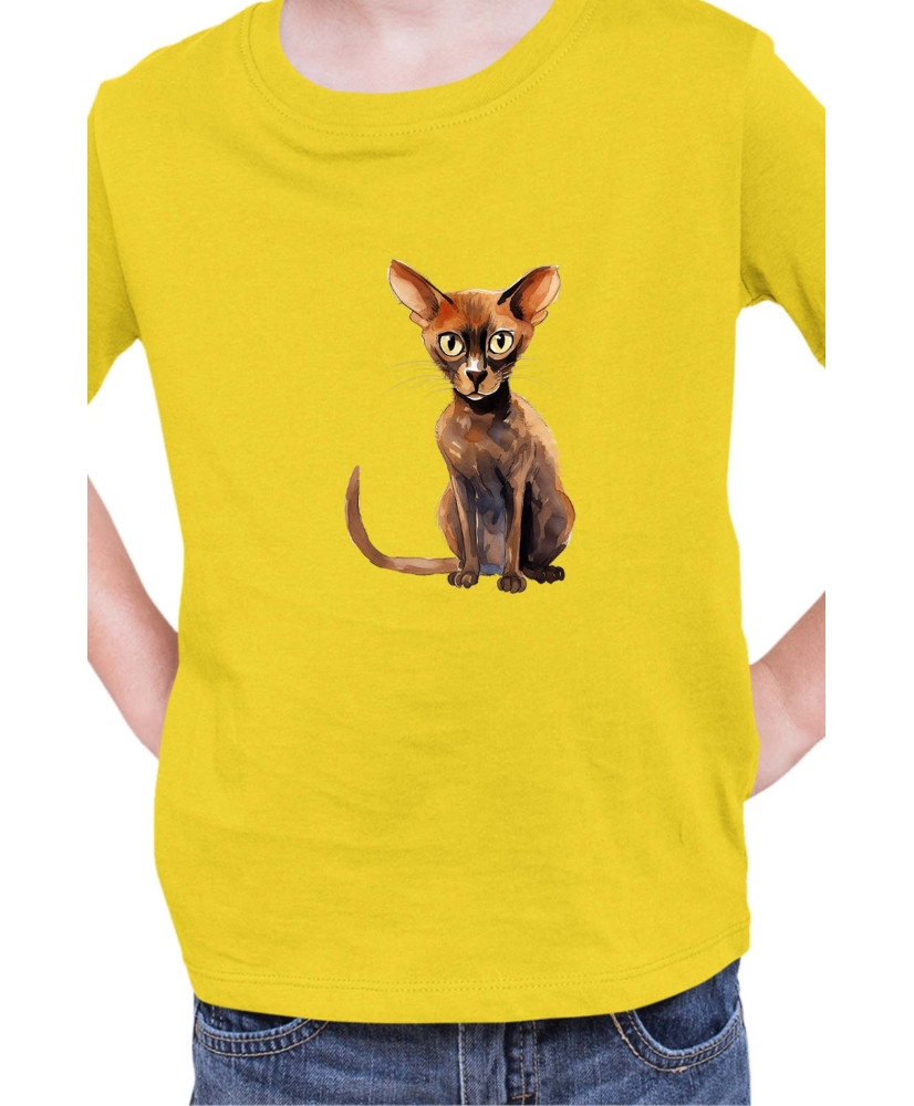 Детска Тениска Funny Cats Breeds Peterbald