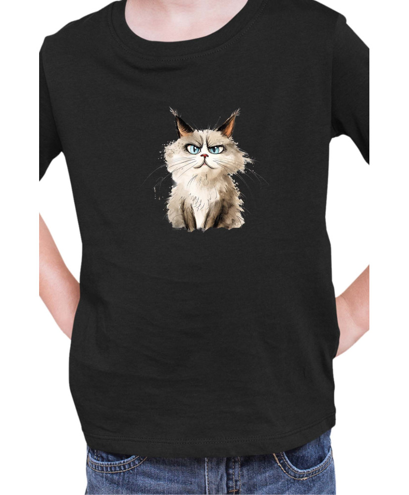 Детска Тениска Funny Cats Breeds Ragdoll