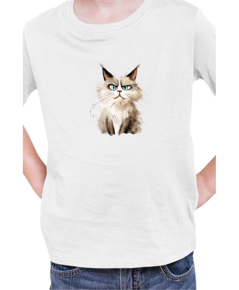 Детска Тениска Funny Cats Breeds Ragdoll