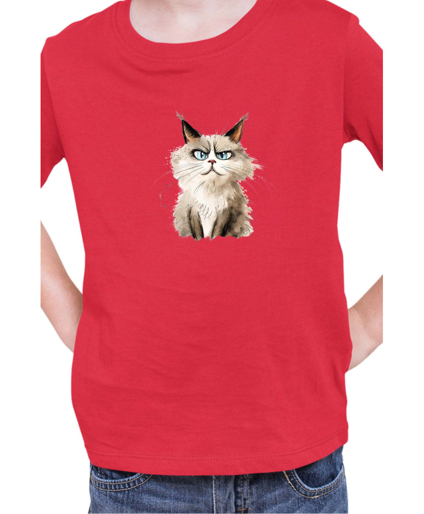 Детска Тениска Funny Cats Breeds Ragdoll