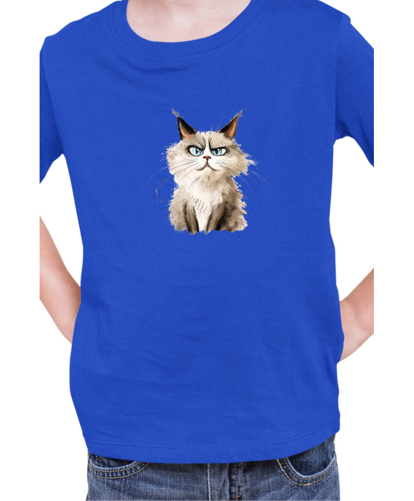 Детска Тениска Funny Cats Breeds Ragdoll