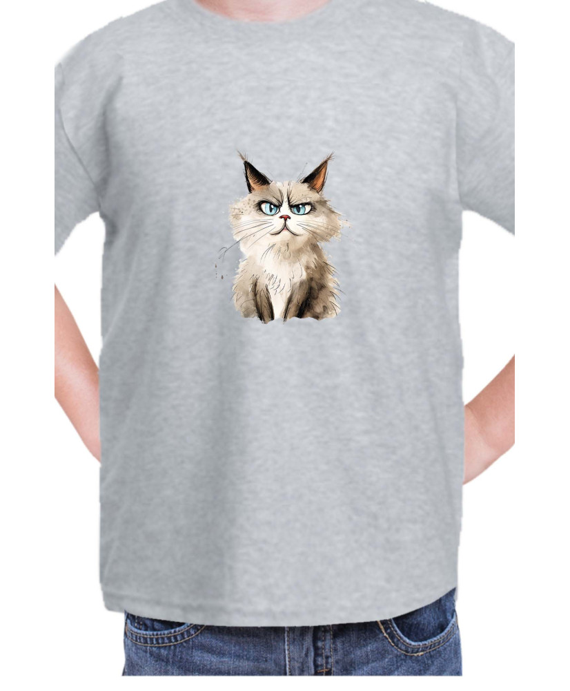 Детска Тениска Funny Cats Breeds Ragdoll