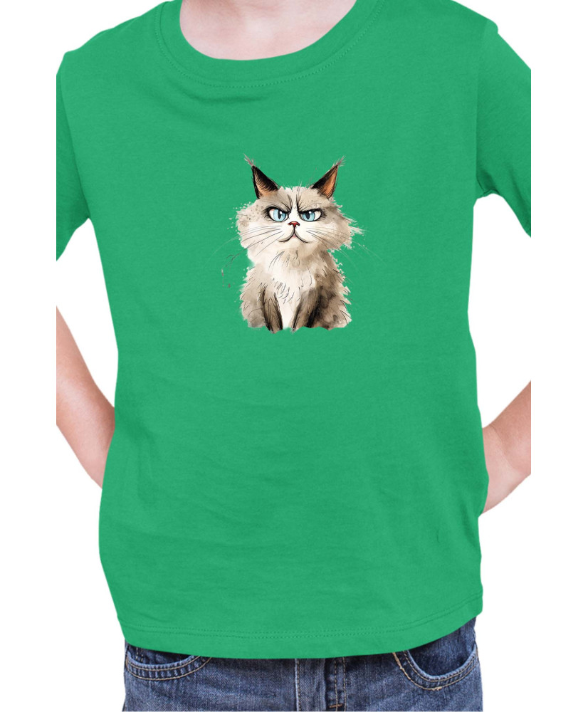 Детска Тениска Funny Cats Breeds Ragdoll