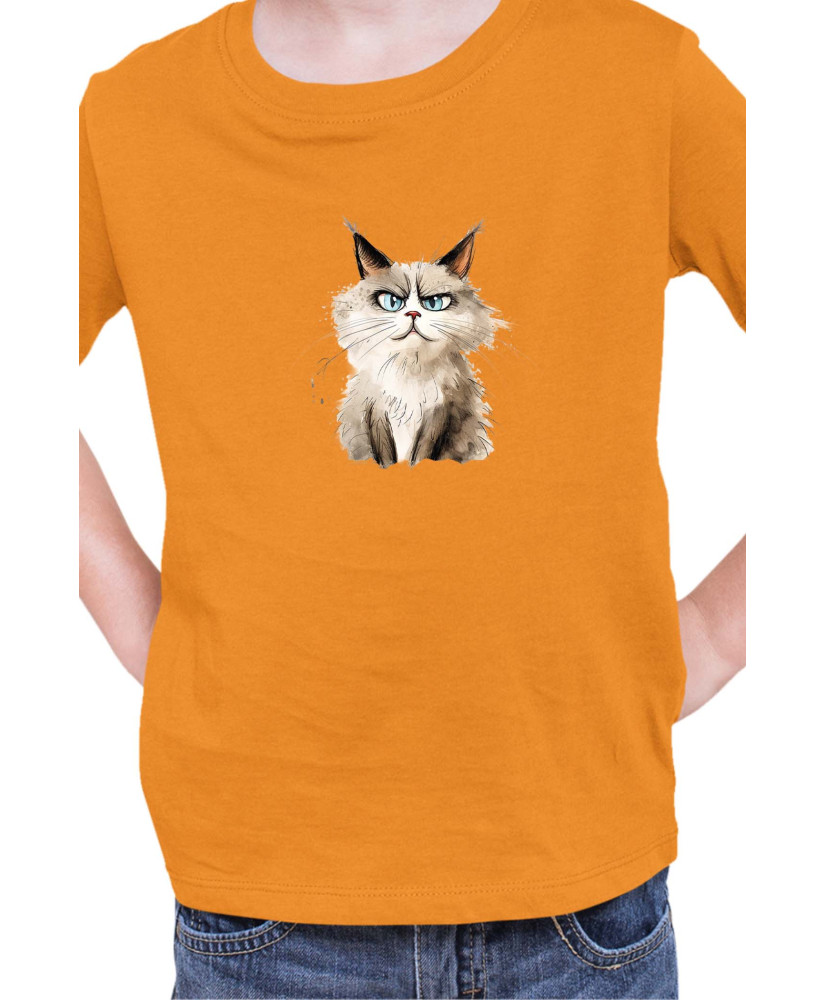 Детска Тениска Funny Cats Breeds Ragdoll