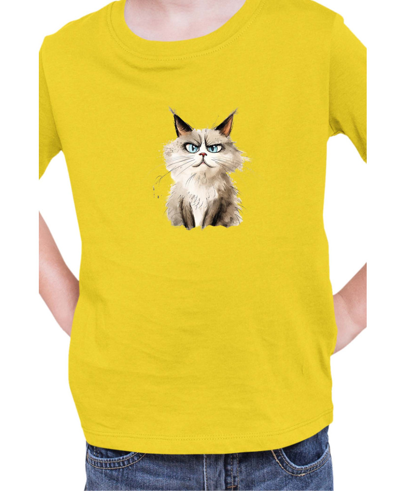 Детска Тениска Funny Cats Breeds Ragdoll
