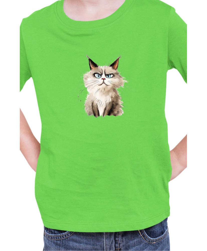 Детска Тениска Funny Cats Breeds Ragdoll