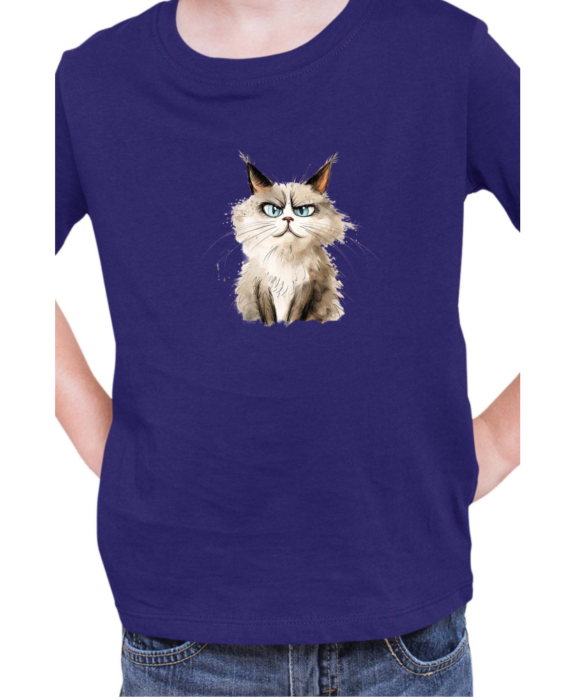 Детска Тениска Funny Cats Breeds Ragdoll
