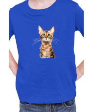 Детска Тениска Funny Cats Breeds Serengeti