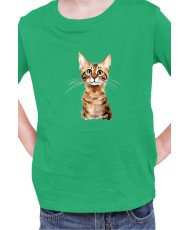 Детска Тениска Funny Cats Breeds Serengeti