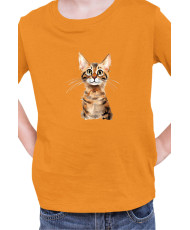 Детска Тениска Funny Cats Breeds Serengeti