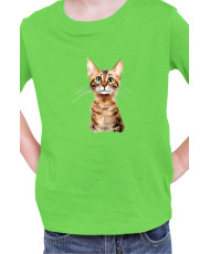 Детска Тениска Funny Cats Breeds Serengeti