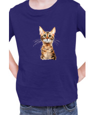 Детска Тениска Funny Cats Breeds Serengeti
