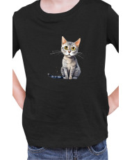 Детска Тениска Funny Cats Breeds Serrade Petit