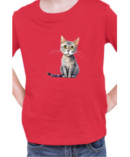Детска Тениска Funny Cats Breeds Serrade Petit