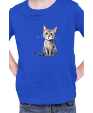 Детска Тениска Funny Cats Breeds Serrade Petit