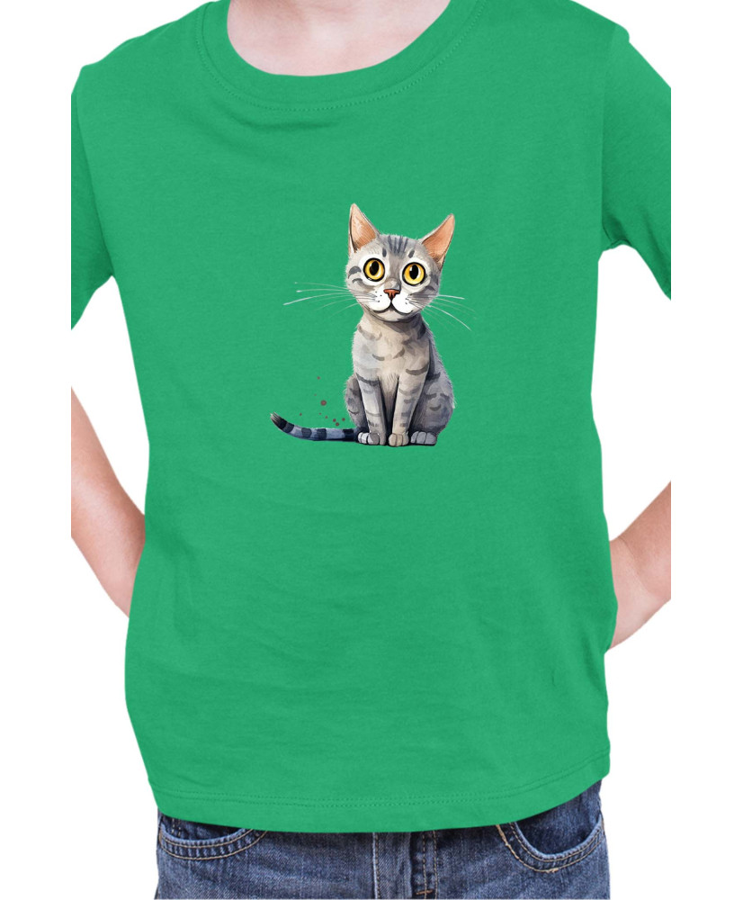 Детска Тениска Funny Cats Breeds Serrade Petit