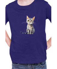 Детска Тениска Funny Cats Breeds Serrade Petit
