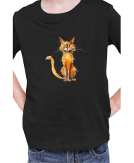 Детска Тениска Funny Cats Breeds Somali